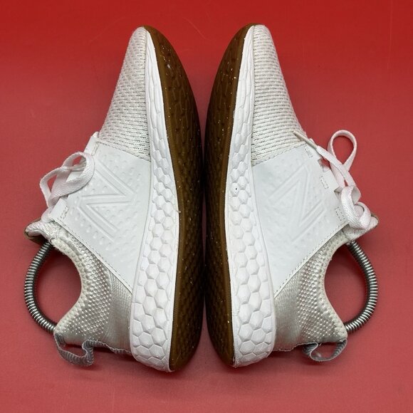 New Balance Fresh Foam Cruz V1 White Mesh Running Shoes Sneakers Women's Size 6B - Picture 6 of 10